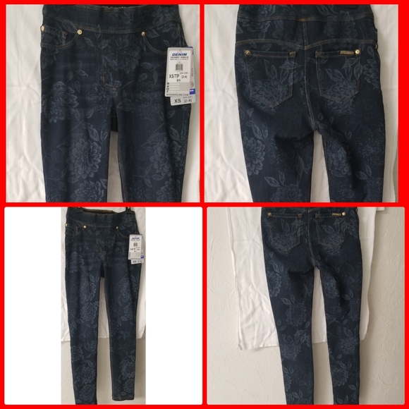 BRAND NEW LUXE DENIM SLIMES SUPER STRETCH SIZE 4 - Picture 1 of 2